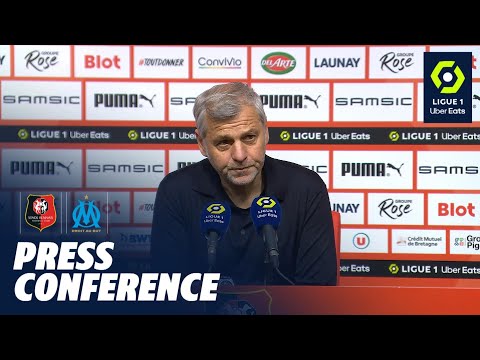 Press Conference STADE RENNAIS FC - OLYMPIQUE DE MARSEILLE (0-1) / 2022-2023