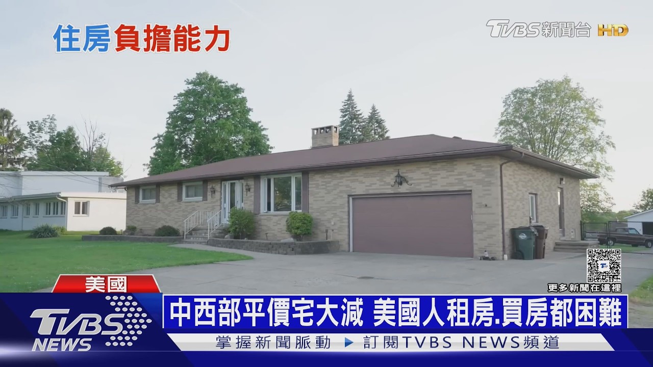 「美國夢」難圓！　中西部平價住宅大減　租房、買房都困難