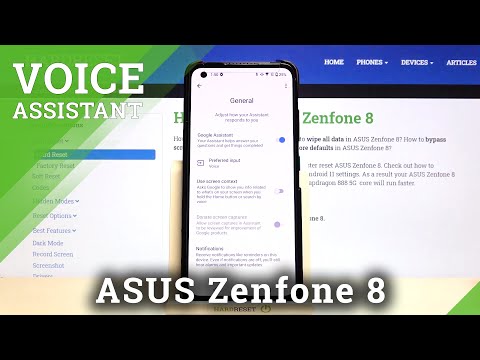 How to Turn On Google Assistant on ASUS Zenfone 8 – Activate Google Assistant