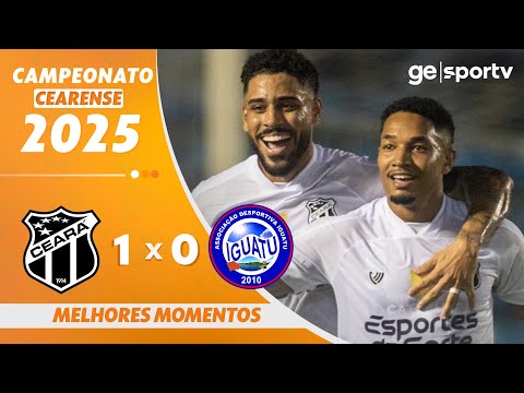 Gols e lances de Ceará x Iguatu