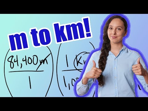 m to km (How to Convert Meter to Kilometer)