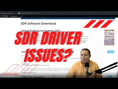 Trouble with SDR Radio Install and DRIVERS? Not anymore. Watch this one!