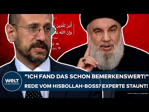 Video Thumbnail: LIBANON: "Fand das schon bemerkenswert!" Reaktion vom Hisbollah-Chef? Darüber staunt nun ein Experte
