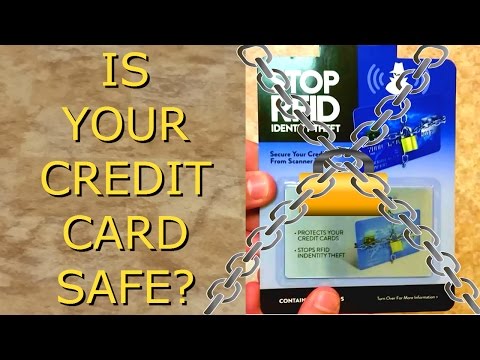 RFID Credit Card Protector | avoid Credit Card Fraud