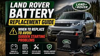 Land Rover Battery Replacement Guide When to Replace to Avoid Sudden Starting Problems