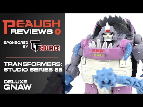 Video Review: Transformers Studio Series '86 - Deluxe Class GNAW