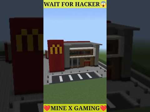 "Burger Challenge: Noob vs Pro vs Hacker 😱" #minecraftshorts