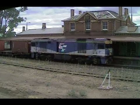 Stawell Station Cam 24 hours of trains through stawell from the 2nd-3th April 2013