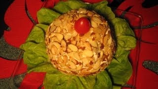 preview picture of video 'Christmas Day CHEESE BALL - How to make a CHEESE BALL Recipe'