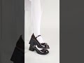 White Ice Cream Tights Heels