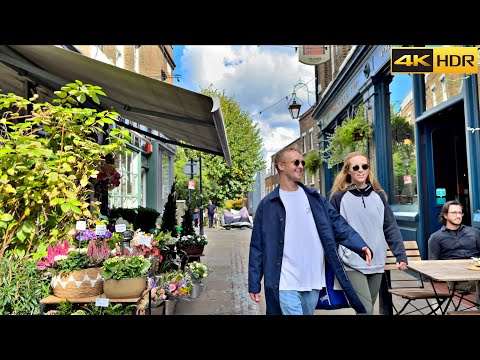 The London You Never See! | Hampstead, North London Walking Tour - Sep 2022 [4K HDR]