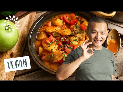Vegetable goulash – quick and easy! | Vegan