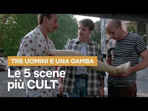 5 scene di TRE UOMINI E UNA GAMBA che hanno fatto la storia | Netflix Italia
