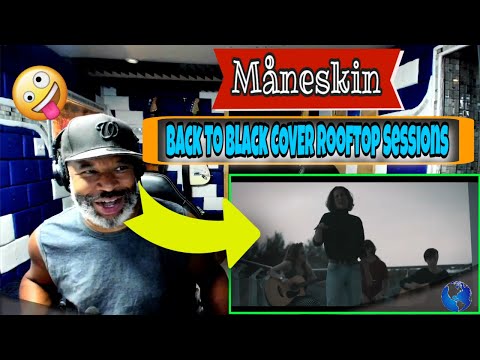 Måneskin - Back To Black COVER Rooftop Sessions - Producer Reaction