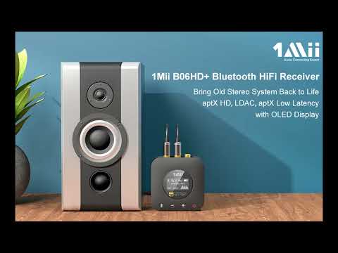 1Mii B06HD+ Bluetooth Receiver : Introduce Features Highlight