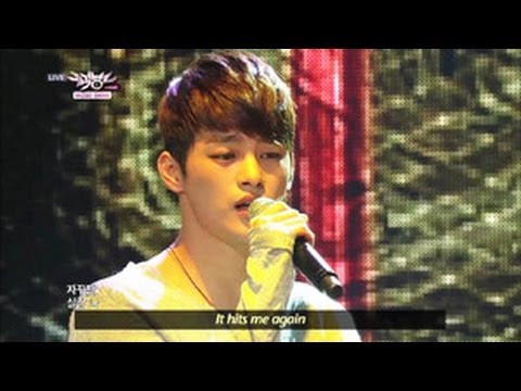 [Music Bank w/ Eng Lyrics] Seo In Guk - With Laughter Or With Tears (2013.04.27)