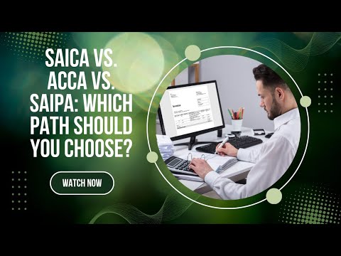 SAICA vs. ACCA vs. SAIPA: Which Path Should You Choose?