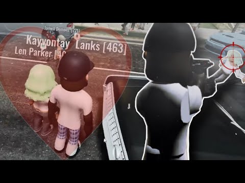 I MET THE LOVE OF MY LIFE THEN I SHOT HER ON THIS HOOD GTA FIVEM ROBLOX RP GAME (INGLEWOOD LA) UNCLE