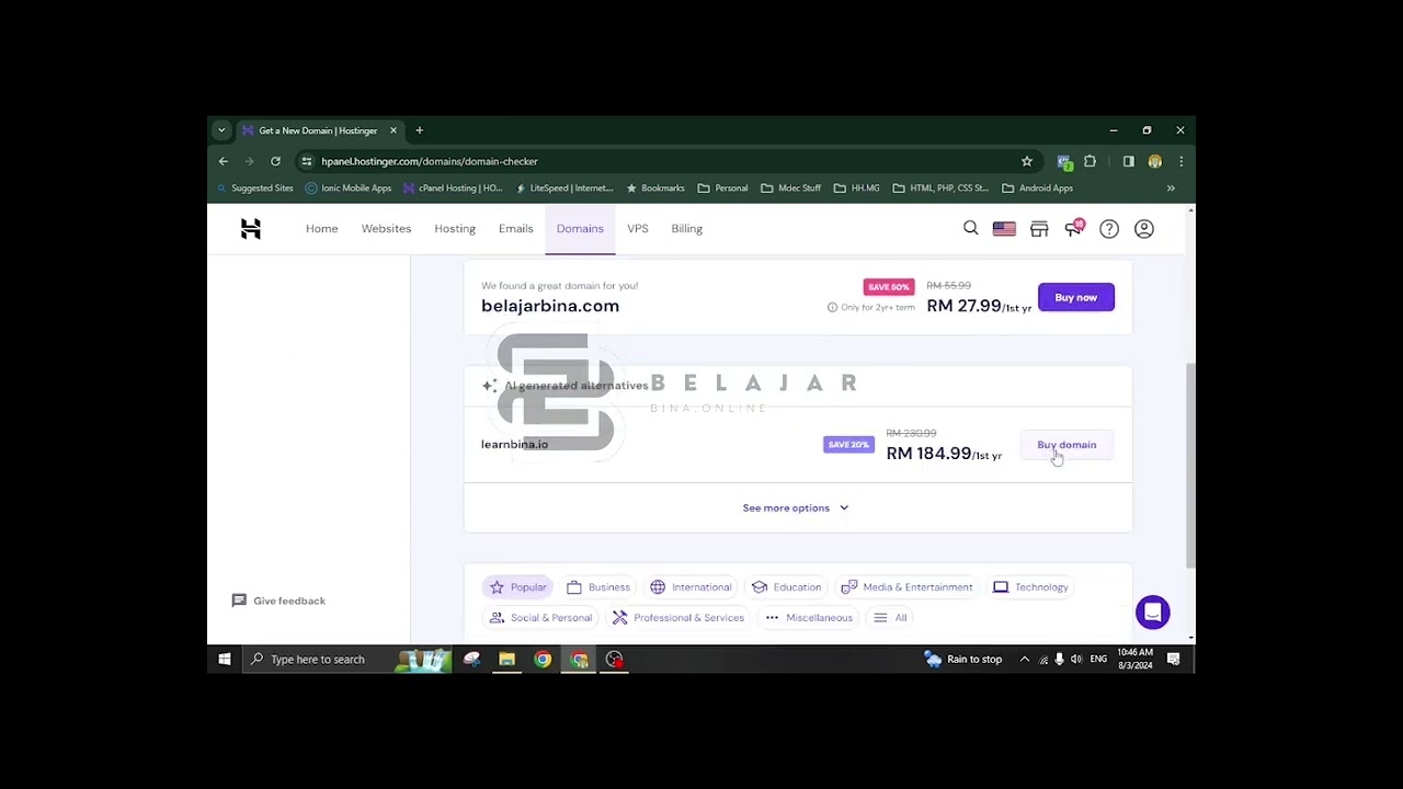 Module 1 Demo Video   Website Hosting
