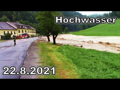 Schwere Überflutungen nach Unwettern! Stormchasing SO-Niederösterreich 22.8.2021