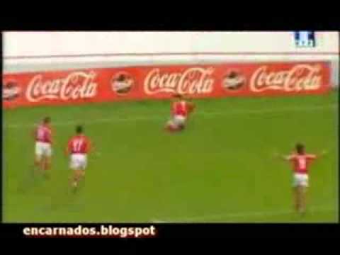 BENFICA - Karel Poborsky -  Maradona style goal