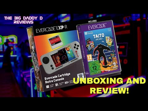 Evercade EXP-R Solo Unboxing and Review | The Big Daddy D Reviews
