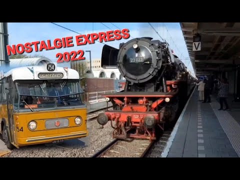 Nostalgie Express 2022 | Met de snelle Stoomtrein naar het Nederlands Openluchtmuseum in Arnhem