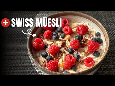 🇨🇭The Original Overnight Oats - Swiss Bircher Muesli