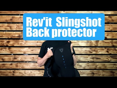 Probably our most comfortable standalone back protector - the Rev'it Slingshot