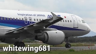 preview picture of video '[A320] ANA Airbus A320-200 JA8946 TAKE-OFF KOMATSU Airport 小松空港 2014.9.17'