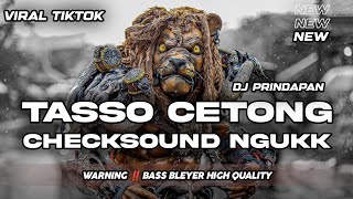 Download lagu CHECKSOUND TASSO BASS NGUK BLEYER VIRAL TIKTOK - DJ PRINDAPAN 2026 mp3