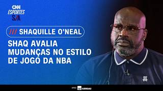 Vídeo: Shaquille O'Neal avalia mudanças no estilo de jogo da NBA: "É mais rápido"