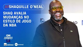 Vídeo: Shaquille O'Neal avalia mudanças no estilo de jogo da NBA: "É mais rápido"