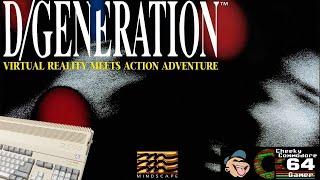 D/GENERATION – Commodore Amiga (1991) | Cyber‑Punk Isometric Action‑Adventure