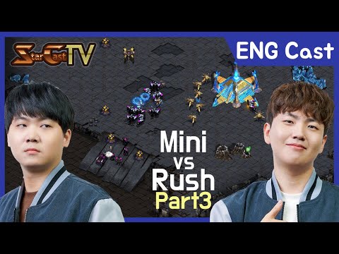 [ENG] Mini vs Rush on Revolver (Bo5, Part3) - Starcraft Remastered (StarCastTV English)