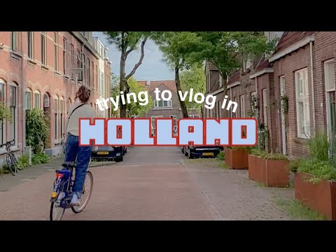 Trying to VLOG in Zwolle, Holland - A European Tourist Back At It
