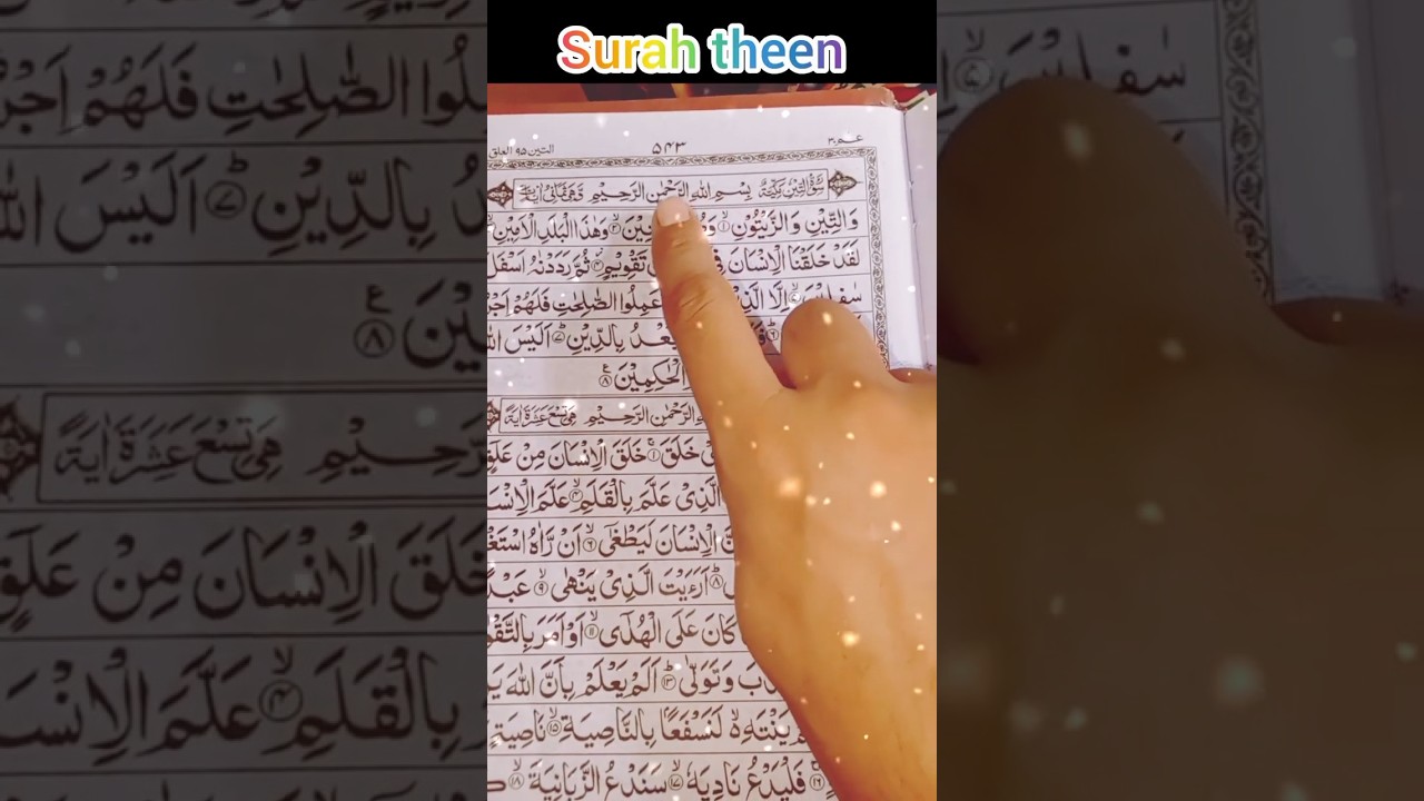 Surah At-Teen (سورة التين) #shorts #quran #tilawat #surahteen