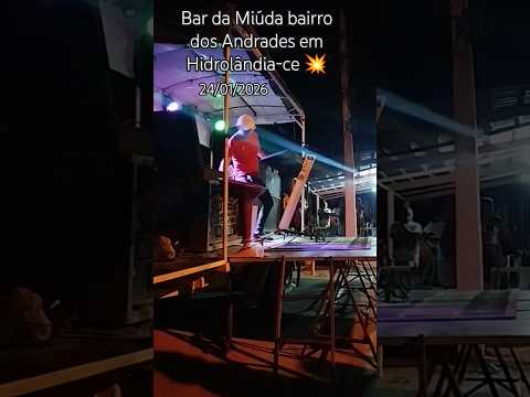 Foi um sábado de muito forró no Bar da Miúda bairro dos Andrades em Hidrolândia-ce. Só gratidão 🙏