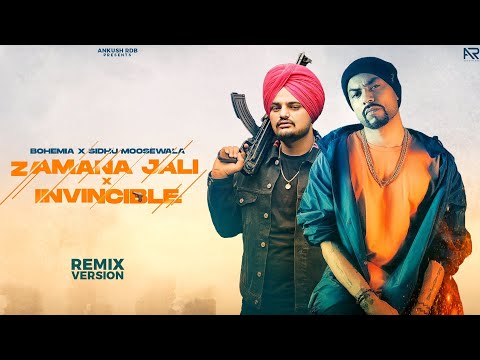 Bohemia X Sidhumoosewala ( Remix 2021 ) | Zamana jali X Invincible | Ankush Rdb #bohemia #sidhu
