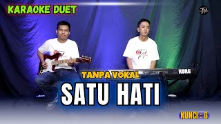 Download lagu SATU HATI KARAOKE DUET ( TANPA VOKAL ) mp3