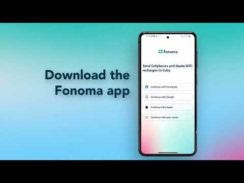 Fonoma - Recharge to Cuba