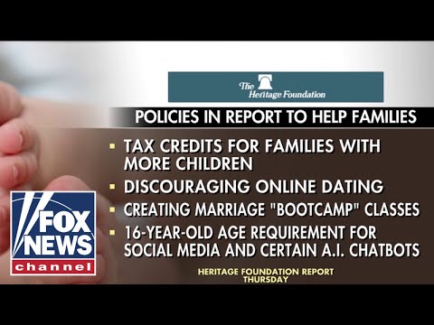 DETAILS: Report reveals how pro-family policies can save America