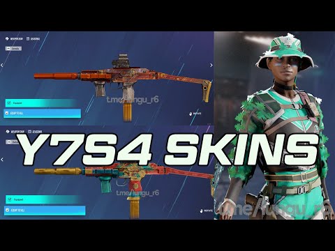 *NEW* Y7S4 Seasonal Weapon/Operator Skins - Rainbow Six Siege Solar Raid