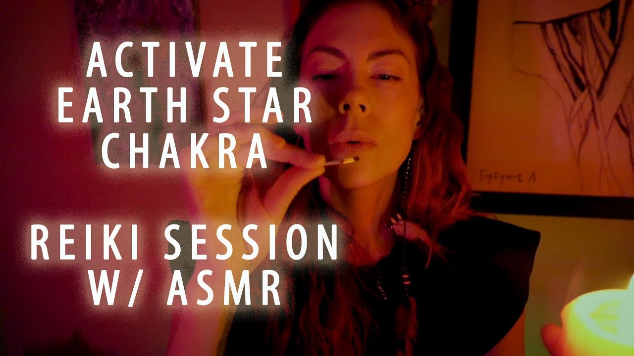Activate Earth Star Chakra, Reiki Session, ASMR