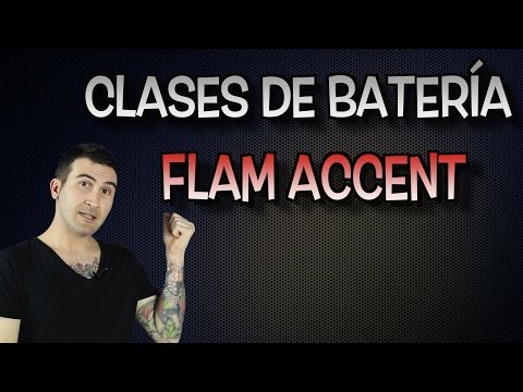 Clases de batería - Rudimentos - Flam Accent