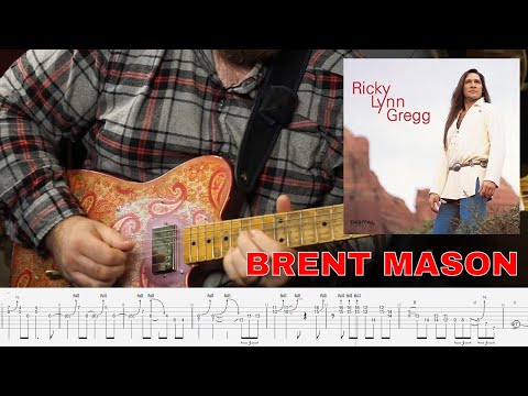 Brent Mason Solo - Ricky Lynn Gregg - Can You Feel It (Animated TAB)