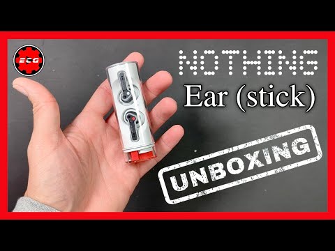 NOTHING Ear stick unboxing (ASMR)