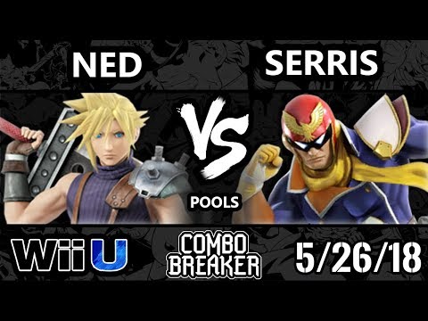 Combo Breaker 2018 Smash 4 - Ned (Cloud) Vs. UGS | Serris (Captain Falcon) - Wii U Pools