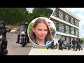 Bikers brengen gepeste en mishandelde Maud (14) naar school