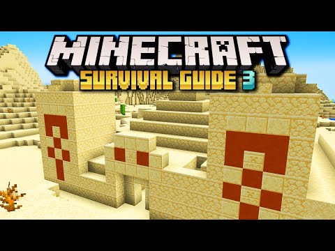 Desert Temple Secrets & Archaeology! ▫ Minecraft Survival Guide S3 ▫ Tutorial Let's Play [Ep.14]